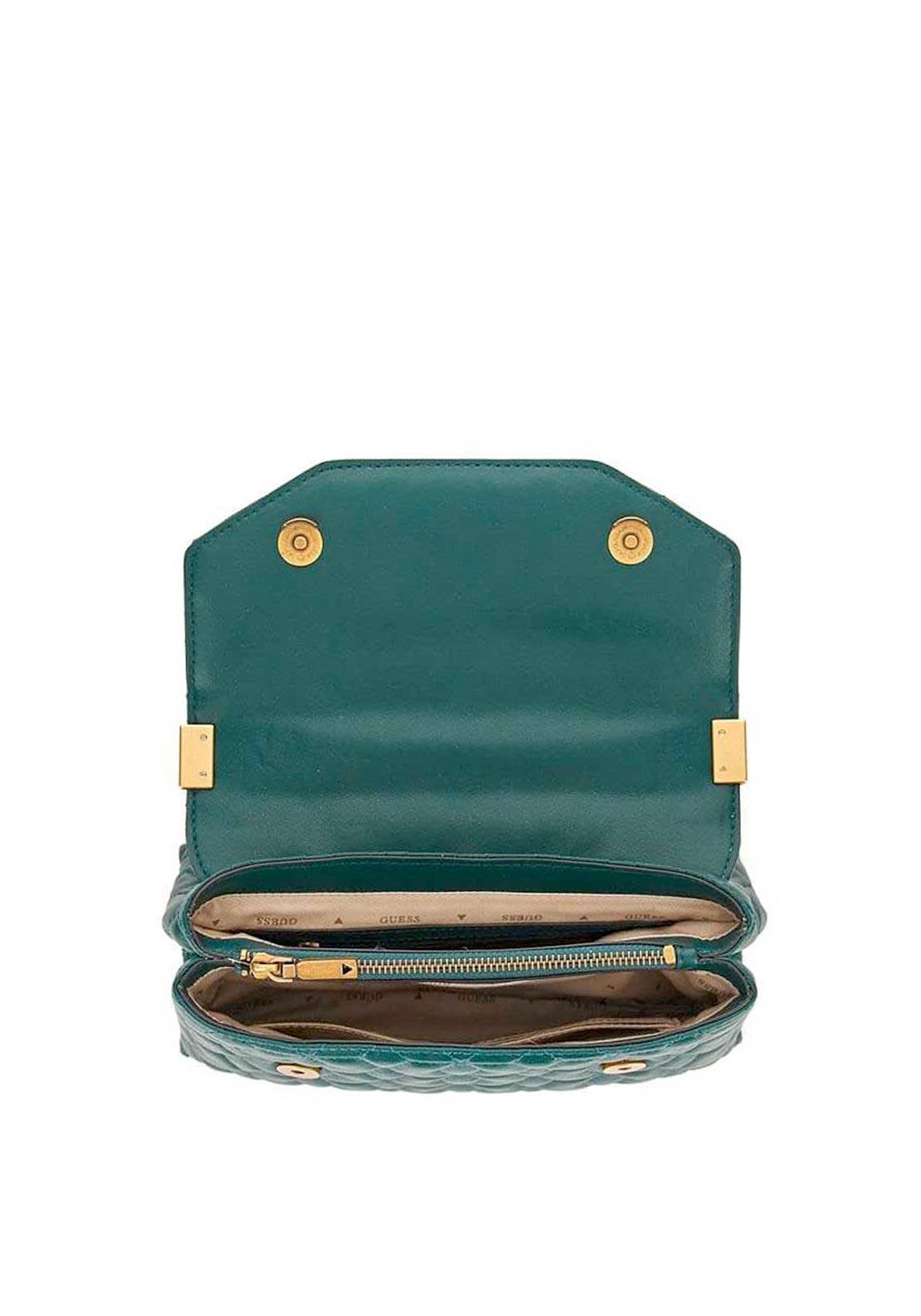 Guess Elenia Crossbody Bag, Forest