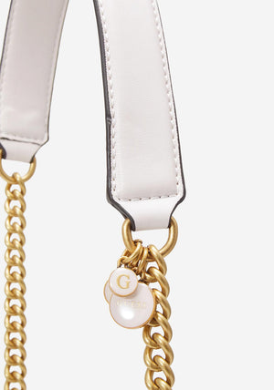 Guess Elenia Crossbody Bag, Stone