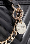 Guess Keillah Crossbody Flap Bag, Black