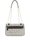 Guess Adam Tweed Crossbody Bag, Black