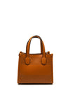 Guess Katey Perf Mini Tote, Cognac