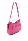 Guess Noelle Saffiano Shoulder Bag, Watermelon