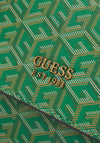 Guess Atene G Cube Logo Shoulder Bag, Forest