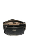 Guess Dayane Mini Double Pouched Embossed Bag, Black
