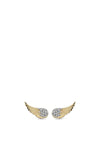 Guess Fly With Me Winged Earrings, Gold