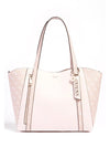 Guess Naya Tote Bag & Convertible Pouch, Rose Multi