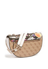 Guess Logo Vision Floral Shoulder Bag, Multi