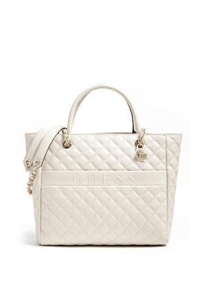 Guess Illy Large Quilted Shopper Bag, Grey
