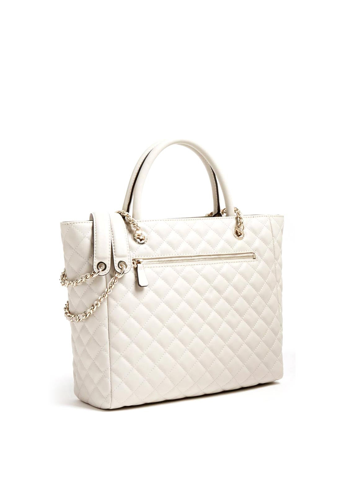 Guess Illy Large Quilted Shopper Bag, Grey