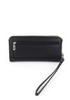 Guess Illy SLG Large Quilted Zip Around Wallet, Black
