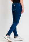 Guess Womens Smart Lush Skinny Jeans, Blue
