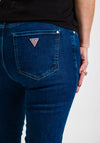 Guess Womens Smart Lush Skinny Jeans, Blue