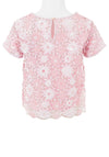 Guess Girls Sequin Party Top, Pink