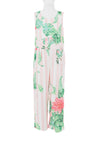 Guess Girls Tropical Striped Lace Jumpsuit, Pink