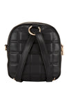 Guess Kamina Quilted Small Backpack Bag, Black