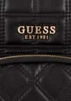 Guess Kamina Quilted Small Backpack Bag, Black