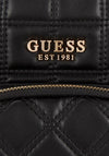 Guess Kamina Quilted Small Backpack Bag, Black