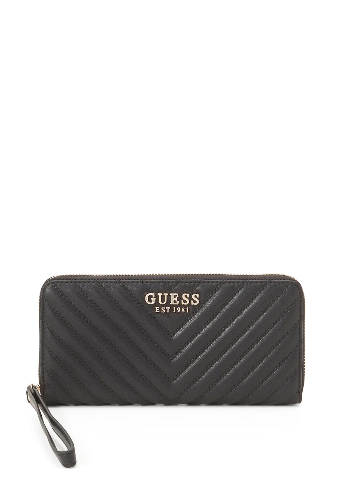 Guess Keillah Large Zip Wallet, Black