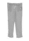 Guess Girls Striped Trousers, White and Black