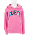 Guess Girls Logo Overhead Hoodie, Pink