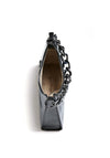Guess Tullia Croc Small Shoulder Bag, Black
