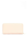 Guess Kobo Quilted 4G Logo Zip Around Wallet, Powder