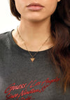 Guess LA Guessers Logo Necklace, Gold