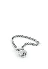 Guess ‘Lock Me Up’ Chain Bracelet, Silver