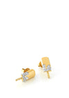 Guess ‘I melt for you’ Ice-cream Stud Earrings, Gold