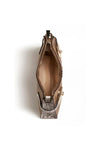 Guess Zadie Logo Mini Shoulder Bag, Beige Multi