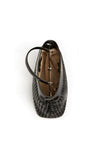 Guess Sicilia Woven Shoulder Bag, Black