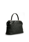 Guess Sicilia Woven Shoulder Bag, Black