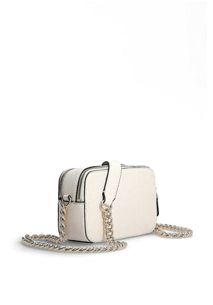 Guess Noelle Small Crossbody Bag, Ivory