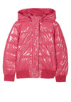 Guess Kids Glitter Puffer Jacket, Pink