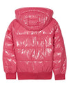 Guess Kids Glitter Puffer Jacket, Pink