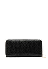 Guess Dilla SLG Large Zip Around Wallet, Black