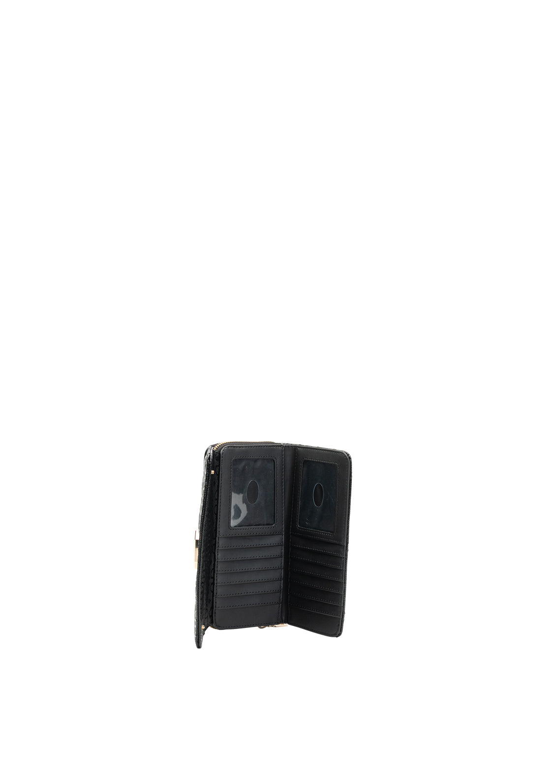Guess Dilla SLG Large Zip Around Wallet, Black