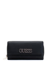 Guess Uptown Chic SLG Large Zip Around Wallet, Black