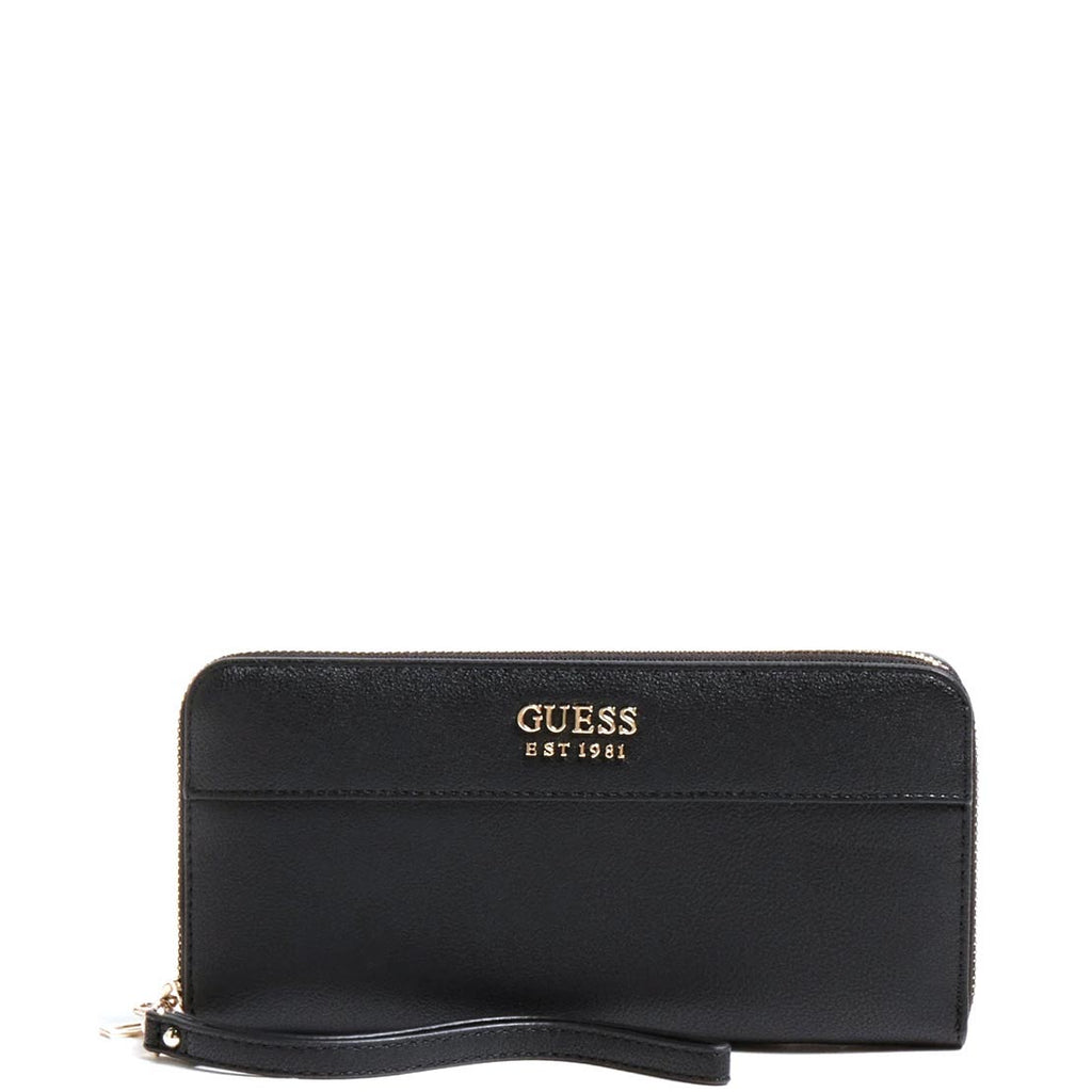 Guess Naya SLG Large Zip Around Wallet, Black McElhinneys