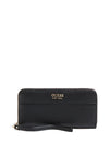 Guess Naya SLG Large Zip Around Wallet, Black