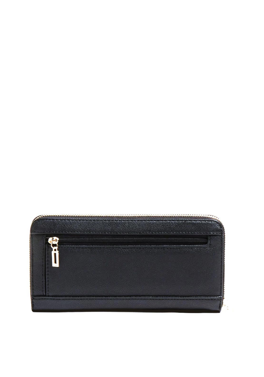 Guess Naya SLG Large Zip Around Wallet, Black