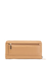 Guess Illy SLG Large Quilted Zip Around Wallet, Beige