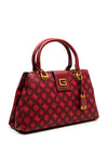 Guess Alva Girlfriend Satchel, Merlot Logo