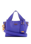 Guess Zed Pebbled Girlfriend Carryall, violet