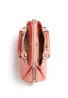 Guess Dayane Medium Embossed Crossbody Bag, Coral
