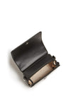 Guess Picnic Flap Over Crossbody Bag, Black