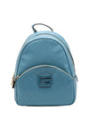 Guess Blane Patent Embossed Backpack, Blue