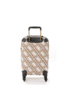 Guess Wilder Travel 4 Wheel Spinner Suitcase, White Multi