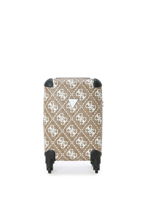 Guess Wilder Travel 4 Wheel Spinner Suitcase, White Multi