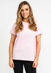Guess Amelia Cotton Logo T-Shirt, Pink